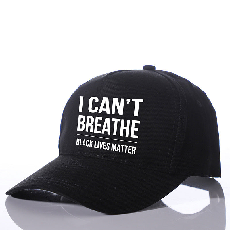 I can't Breathe Printed baseball caps